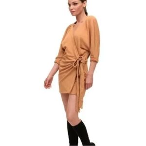✨n:philanthropy Bresson long sleeve wrap mini sweater dress NWT